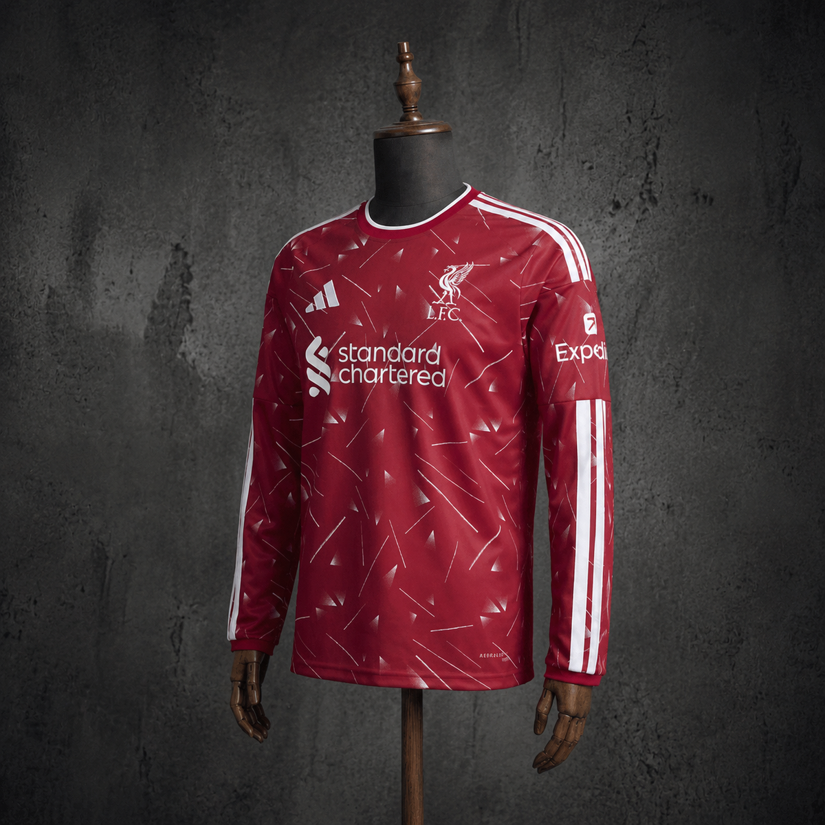 Jersey Liverpool 2026/27 de local, de manga larga