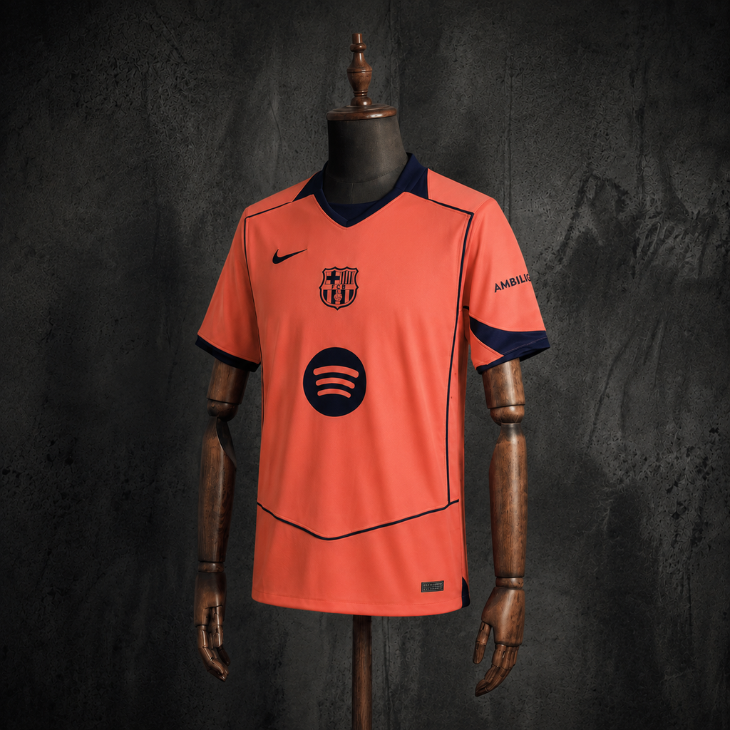 Jersey FC Barcelona 2025/26 tercer uniforme
