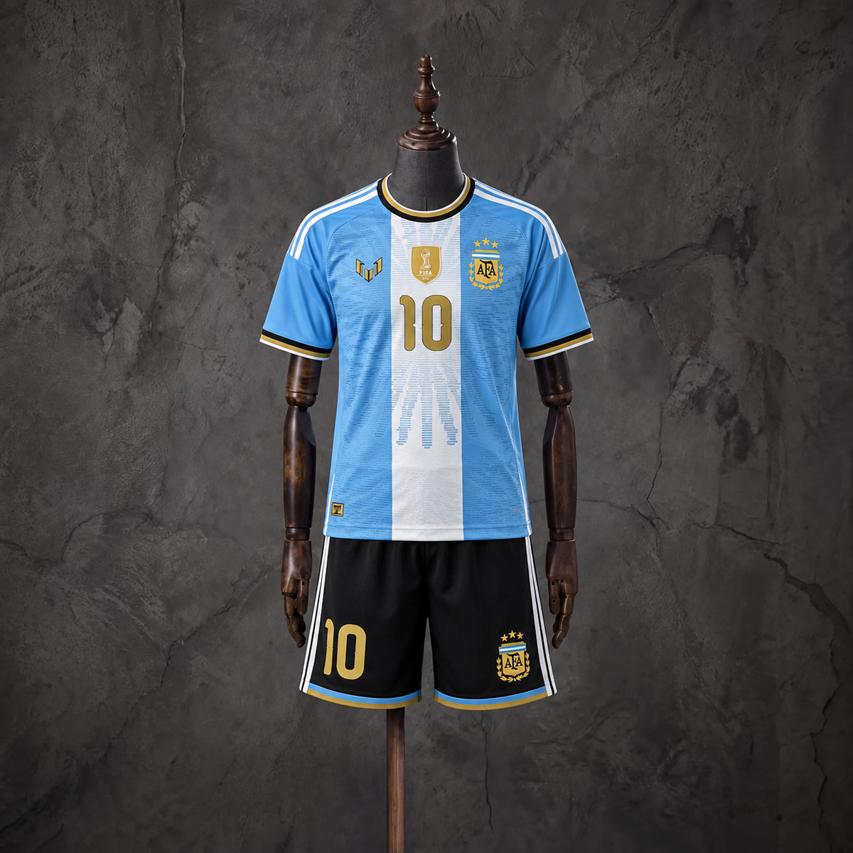 [NIÑOS] Jersey conmemorativo de Lionel Messi – Argentina 2026/27 Edición Limitada